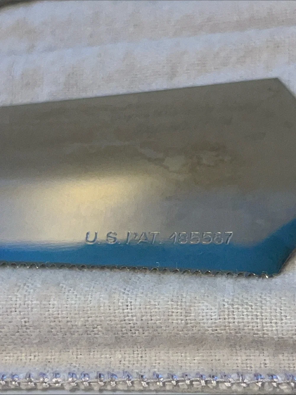 Capri Italy Stainless Steel Carving Knife and Fork Set
